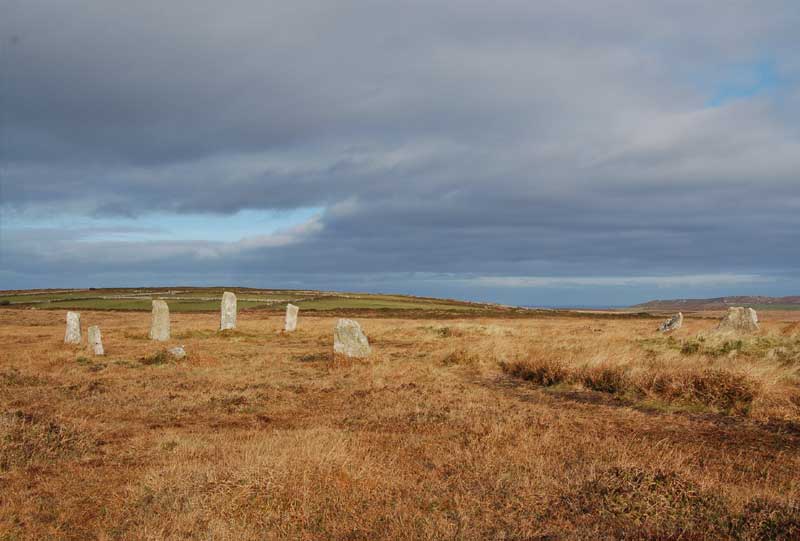 <br>The Nine Maidens Stone Circle., Penwith Local History Group
