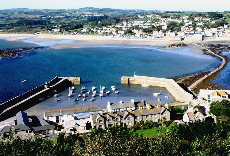 <br>Marazion from St Michael's Mount., Penwith Local History Group