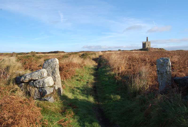 <br>Greenburrow Engine House, Ding Dong Mine., Penwith Local History Group