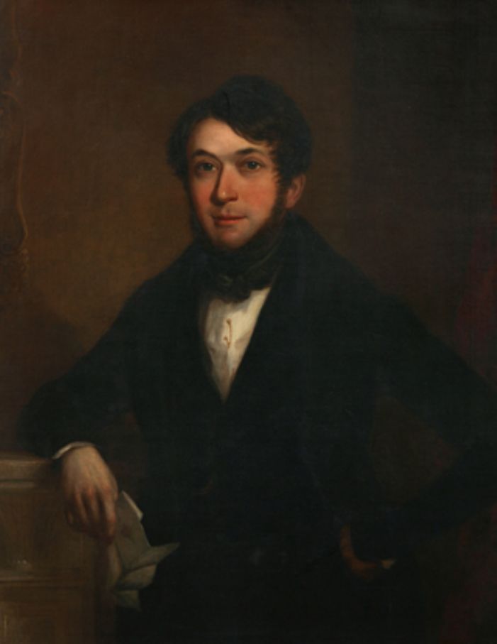 John Batten by Richard Pentreath, almost certainly painted in 1839 (courtesy of the Penlee House Gallery and Museum)