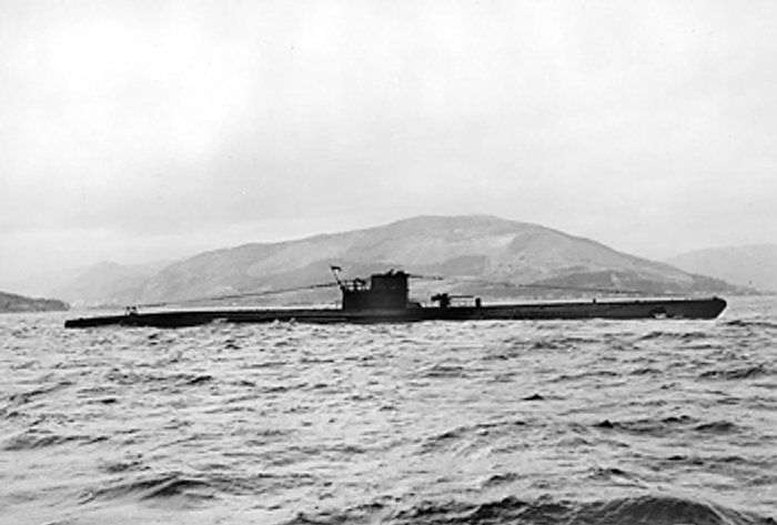 U-570, the same class boat as U-1209 and almost identical. U-570 was captured by the British (Wikipedia)