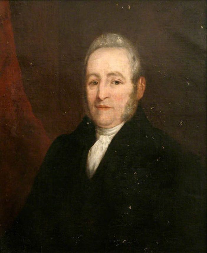 Henry Trengrouse by John Opie (photograph of the original held by Helston Folk Museum)