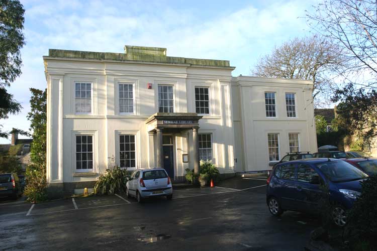 The Morrab Library showing the new extension